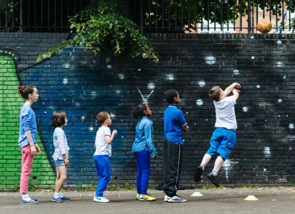 Sports on the ball court